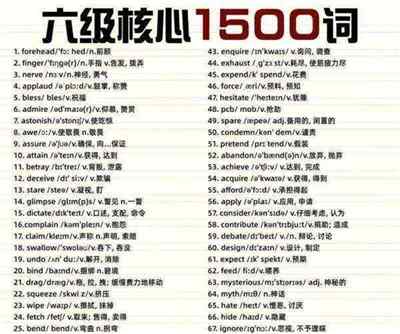 英语四六级简写怎么写的