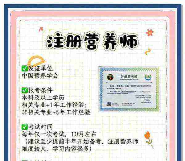 公共营养师考试报名入口在哪