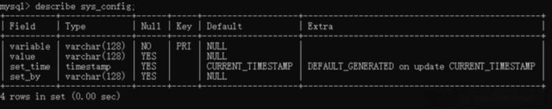 mysql命令大全常用命令