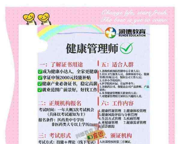 健康管理师考证在哪里报名