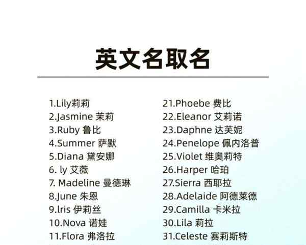 好听的丹丹英文微信昵称