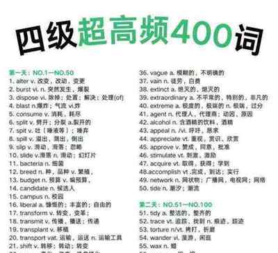 全国大学生英语四级考试英文怎么说的简单介绍