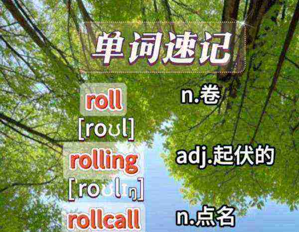 滚用英文怎么读音发音