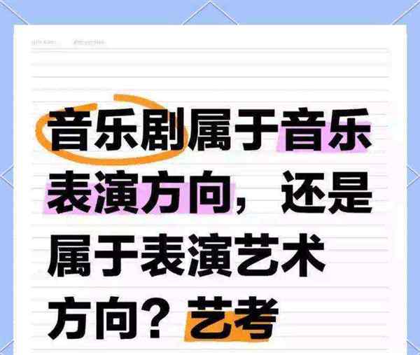 艺术类音乐方向包含的专业