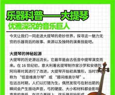 小提琴的英语英文