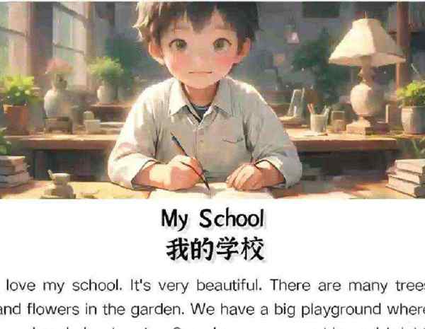 学校的英语怎么读 单词