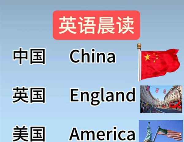 各个国家的英文名字及音标