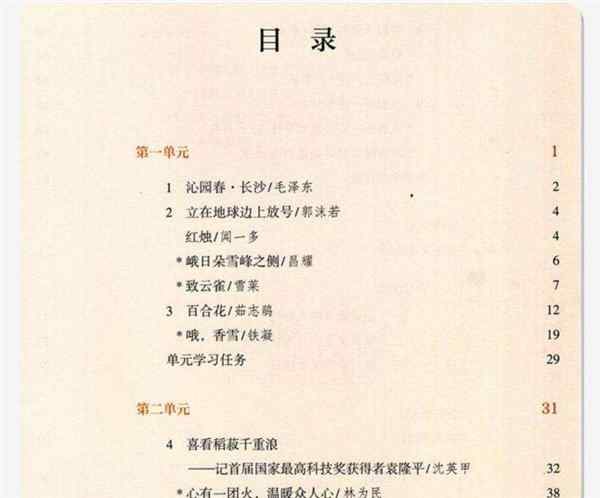 高中语文必修一必背篇目古诗词