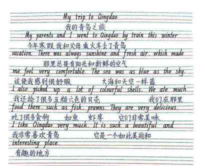 我的旅行计划英语作文带翻译