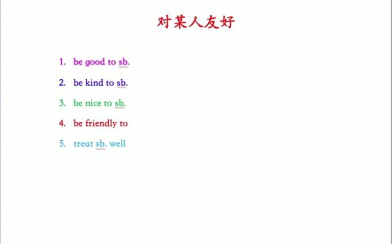 友好的英文怎么说friendly