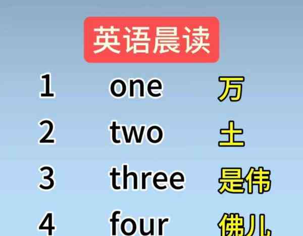 英语说数字怎么说从十到千