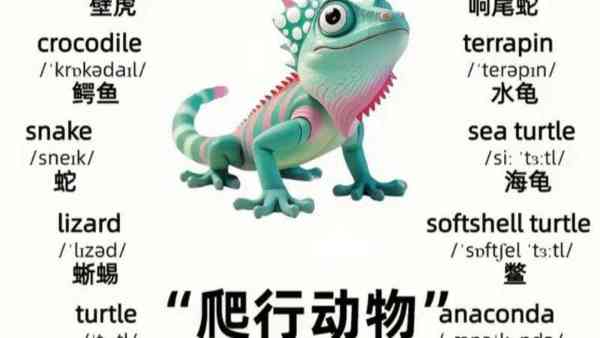蜥蜴英语复数