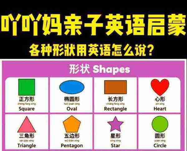 长方形单词怎么写英语