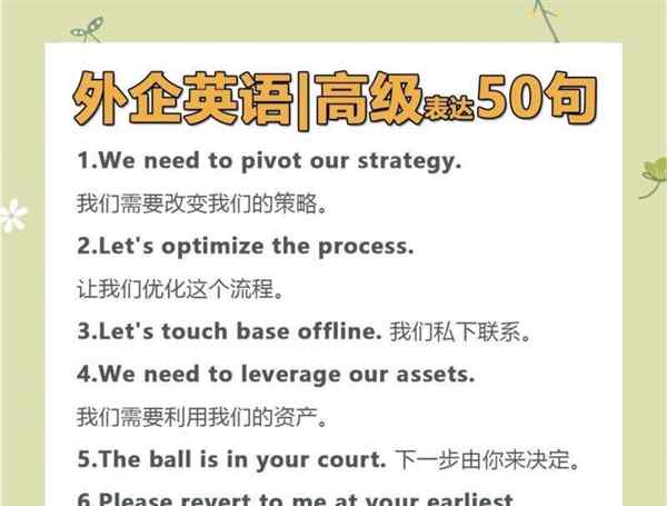 商业精英英语怎么写的