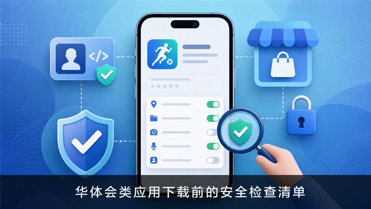 华体会类应用下载前的安全检查清单 学生使用检查表分析应用开发者、权限和隐私保护信息